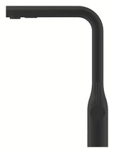 Grohe Essence armatura za pomivalno korito z izvlečno prho v mat izvedbi phantom black