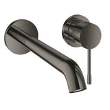 Podometna armatura za umivalnik Grohe Essence New v izvedbi Hard Graphite z ročnim upravljanjem