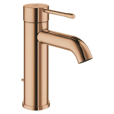 Umivalniška enoročna armatura Grohe Essence New z visokim izlivom in površino Warm Sunset