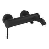 Stenska enoročna armatura za kad Grohe Essence New v mat barvi phantom black