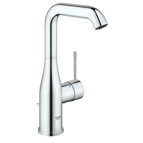 Grohe Essence New visoka armatura za umivalnik v krom izvedbi z vrtljivim izlivom in izlivom