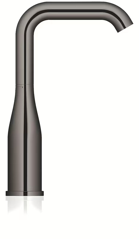 Visoka enoročna armatura za umivalnik Grohe Essence New v površinski obdelavi Hard Graphite z vrtljivim izlivom
