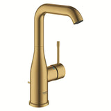 Grohe Essence New visoka enoročna armatura za umivalnik v izvedbi Brushed Cool Sunrise z vrtljivim izlivom