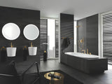 Grohe Essence New visoka enoročna armatura za umivalnik v izvedbi Brushed Cool Sunrise z vrtljivim izlivom