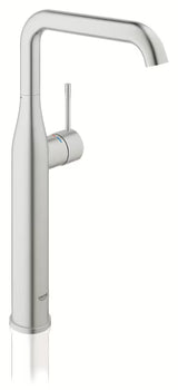 Grohe Essence New visoka armatura za umivalnik v izvedbi supersteel z vrtljivo izlivno cevjo
