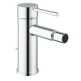 Kromirana enoročna armatura za bide Grohe Essence New z odtokom in zglobnim perlatorjem