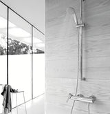 Stenska enoročna armatura za tuš Grohe Essence New v krom izvedbi