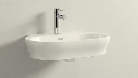 Kromirana armatura za umivalnik Grohe Essence New z ročnim upravljanjem in gladkim ohišjem