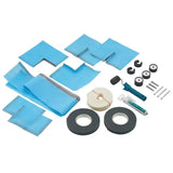 Brtveni sustav Grohe Essence s FastFixation, brtvenim flisom, runom i kutovima pro za unutarnje i vanjske spojeve.