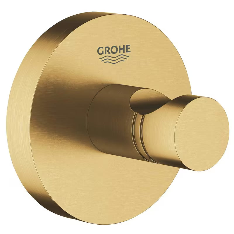 Kavelj za kopalni plašč Grohe Essentials v izvedbi Brushed Cool Sunrise s skritim pritrjevanjem