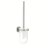 Komplet WC ščetke Grohe Essentials v mat izvedbi supersteel s skritim pritrjevanjem na steno.