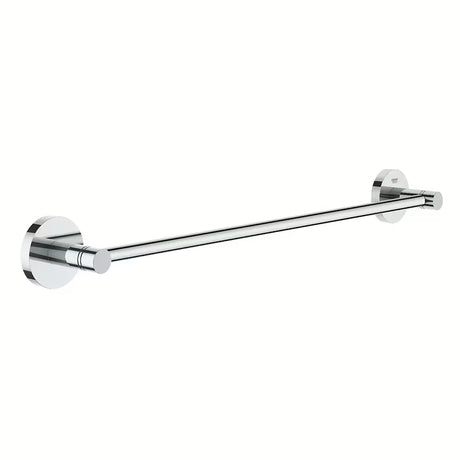 Kromiran držalo za brisače Grohe Essentials z držalom in skritim stenskim pritrjevanjem