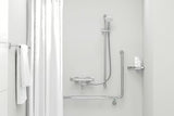 Kromiran držalo za brisače Grohe Essentials z držalom in skritim stenskim pritrjevanjem