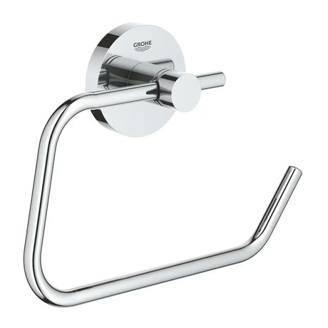 Kromiran držalo za toaletni papir Grohe Essentials brez pokrova s skritim pritrjevanjem