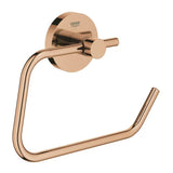 Držalo za toaletni Papir Grohe Essentials brez pokrova v obdelavi warm sunset s skritim pritrjevanjem