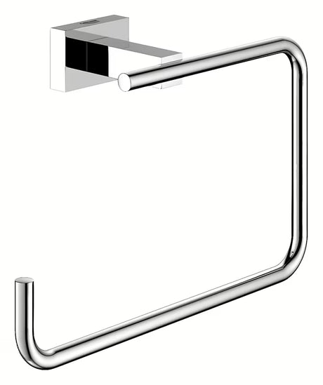 Kromiran obroč za brisače Grohe Essentials Cube s skritim pritrjevanjem