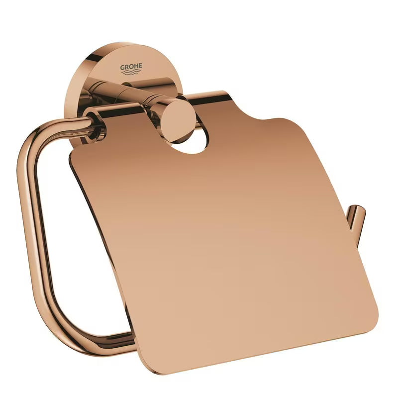 Držalo za toaletni Papir Grohe Essentials s pokrovom u izvedbi warm sunset sa skrivenim pričvršćenjem