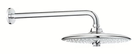 Nadglavna prha Grohe Euphoria 260 smartcontrol v kromu s tremi načini curka in pršnim nosilcem