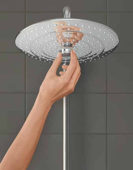 Nadglavna prha Grohe Euphoria 260 smartcontrol v kromu s tremi načini curka in pršnim nosilcem