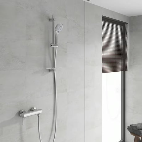 Ročna prha Grohe Euphoria 110 Champagne v krom izvedbi s tremi načini curka