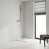 Tuš set Grohe Euphoria 110 Massage v krom izvedbi z ročno prho, pršno letvijo in polico EasyReach