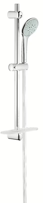 Tuš set Grohe Euphoria 110 Champagne v kromu z ročno prho, letvijo in poličko EasyReach