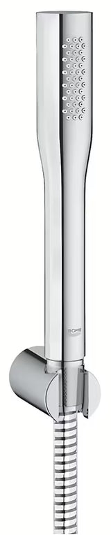 Komplet za Kad Grohe Euphoria Cosmopolitan Stick v krom izvedbi z ročno prho, držalom in cevjo Silverflex