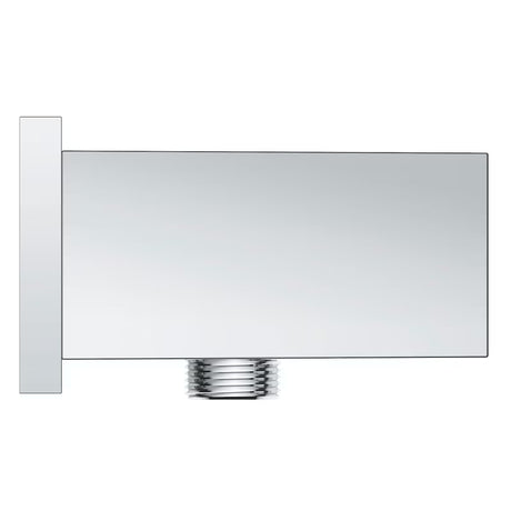 Krom priključek za tuš cev Grohe Euphoria Cube z držalom za prho v oglati izvedbi