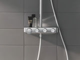 Kromiran tušni sistem Grohe Euphoria smartcontrol s termostatom, nadglavno prho 310 mm in ročno prho