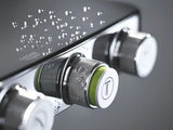 Kromiran tušni sistem Grohe Euphoria smartcontrol s termostatom, nadglavno prho 310 mm in ročno prho