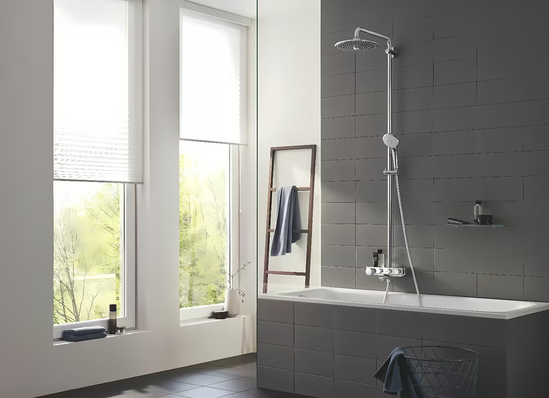 Grohe Euphoria smartcontrol System tušni sistem s termostatsko armaturo v krom izvedbi