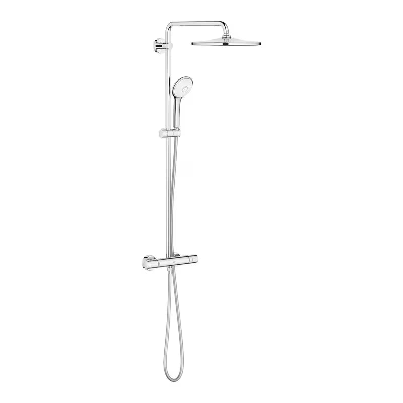 Grohe Euphoria System tušni sistem s termostatsko armaturo v krom izvedbi