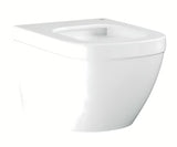 Kompaktni viseča WC školjka Grohe Euro Ceramic v beli barvi Alpine White z rimless zasnovo