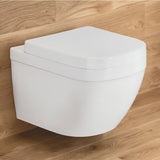Kompaktni viseča WC školjka Grohe Euro Ceramic v beli barvi Alpine White z rimless zasnovo