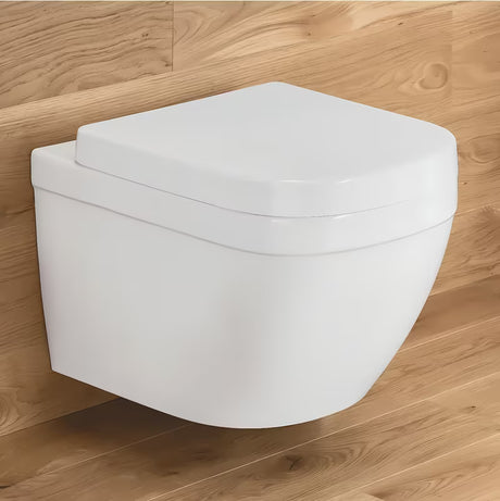 Kompaktni viseča WC školjka Grohe Euro Ceramic v beli barvi Alpine White z rimless zasnovo