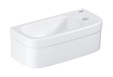 Viseče umivalnik Grohe Euro Ceramic 370x180 mm iz bele keramike z odprtino za armaturo