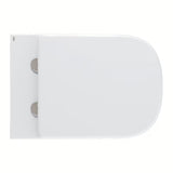 Beli viseča WC školjka Grohe Euro Ceramic Rimless z zadnjim odtokom in globokim izpiranjem