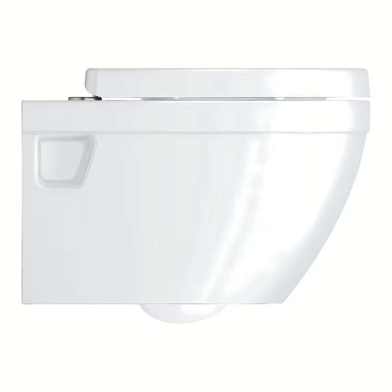 Beli viseča WC školjka Grohe Euro Ceramic Rimless z zadnjim odtokom in globokim izpiranjem