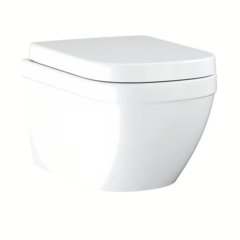 Viseči WC set Grohe Euro Ceramic v beli barvi z Rimless školjko in sedežem z mehko Zapiranje Soft Close