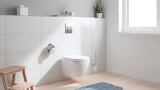 Viseči WC set Grohe Euro Ceramic v beli barvi z Rimless školjko in sedežem z mehko Zapiranje Soft Close