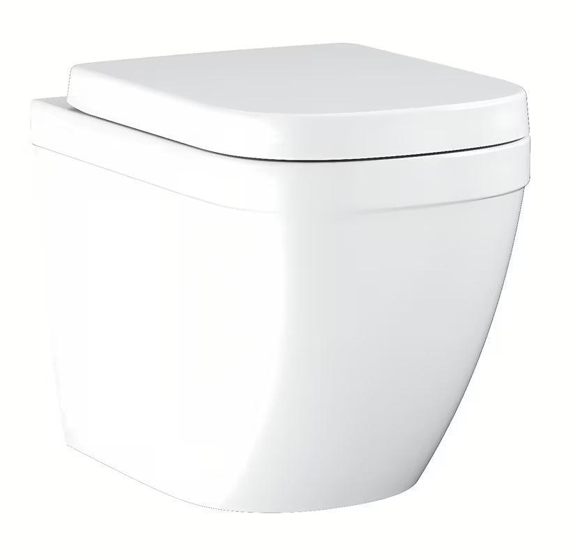Grohe Euro Ceramic stoječa WC školjka rimless s wc desko mehko Zapiranje Soft Close v barvi alpine-white