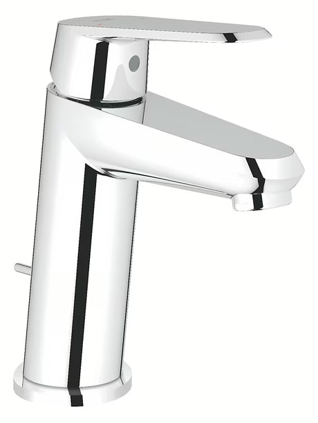 Kromirana armatura za umivalnik Grohe Eurodisc Cosmopolitan z ročico in izpustom