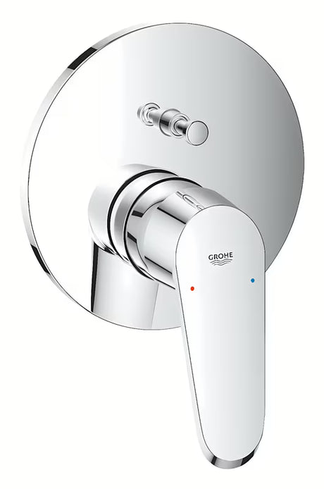 Grohe Eurodisc Cosmopolitan podometna tuš i armatura za kad u krom izvedbi s 2-smjernim preklopnikom.
