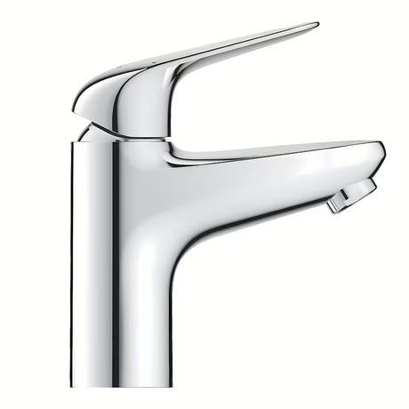 Kromirana enoročna armatura za umivalnik Grohe Euroeco z varčno tehnologijo Grohe Water Saving