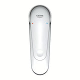 Kromirana enoročna armatura za umivalnik Grohe Euroeco z varčno tehnologijo Grohe Water Saving