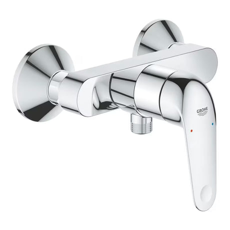 Stenska armatura za tuš Grohe Euroeco v sijajnem kromu