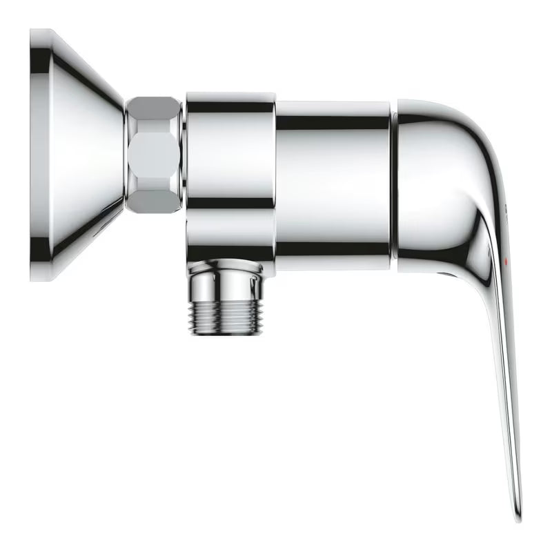 Stenska armatura za tuš Grohe Euroeco v sijajnem kromu