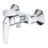 Stenska armatura za tuš Grohe Euroeco v sijajnem kromu