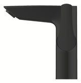 Mat črna armatura za umivalnik Grohe Eurosmart z brezdotičnim senzorjem in ročno ročico