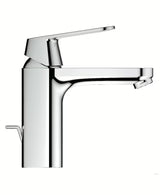 Kromirana umivalniška enoročna armatura Grohe Eurosmart Cosmopolitan z verižico